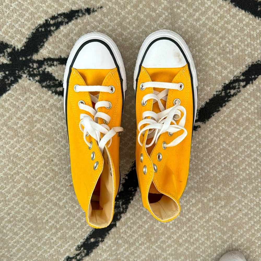 Yellow Converse